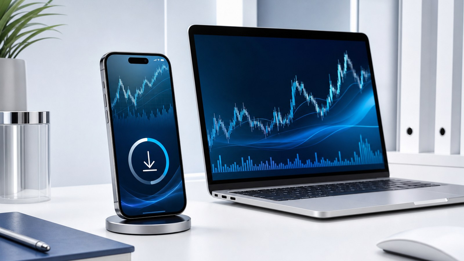 MT5 APP 个人中心界面示意